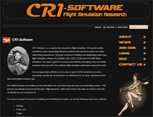 Tablet Screenshot of cr1-software.com